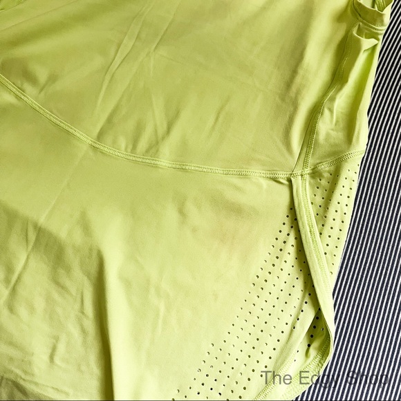 lululemon athletica | High Neck Split Hem Run Tank Neo Mint - Picture 6 of 7